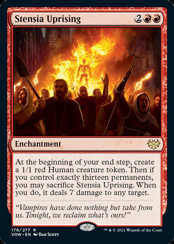 Stensia Uprising [Innistrad: Crimson Vow] (VOW 178)