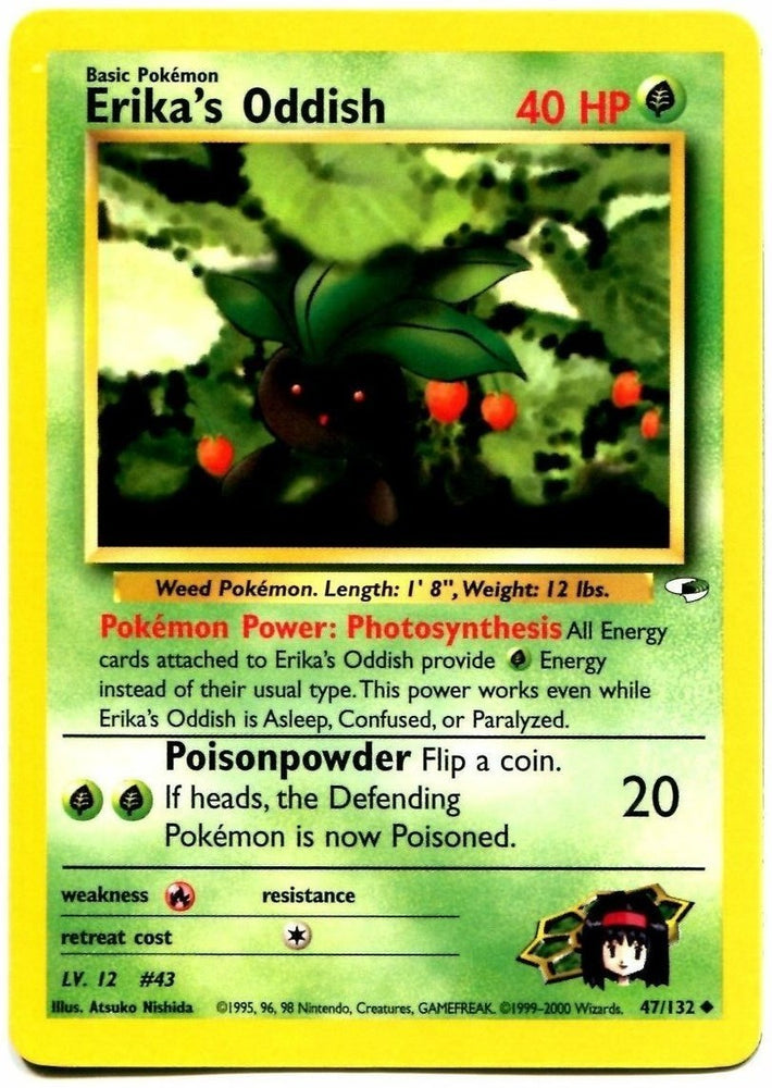 Erika's Oddish (47/132) [Gym Heroes]