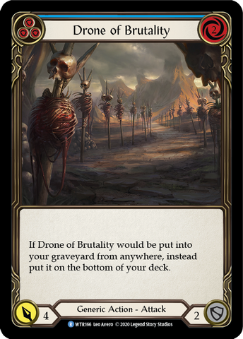 Drone of Brutality (Blue) [WTR166] Unlimited Normal