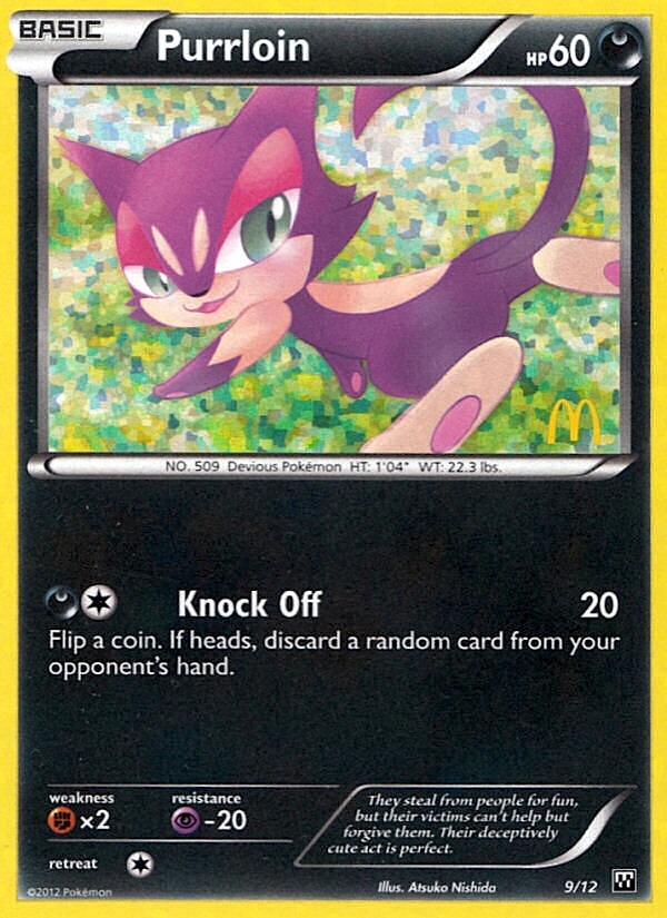 Purrloin (9/12) [Mcdonald's Promos: 2012 Collection]