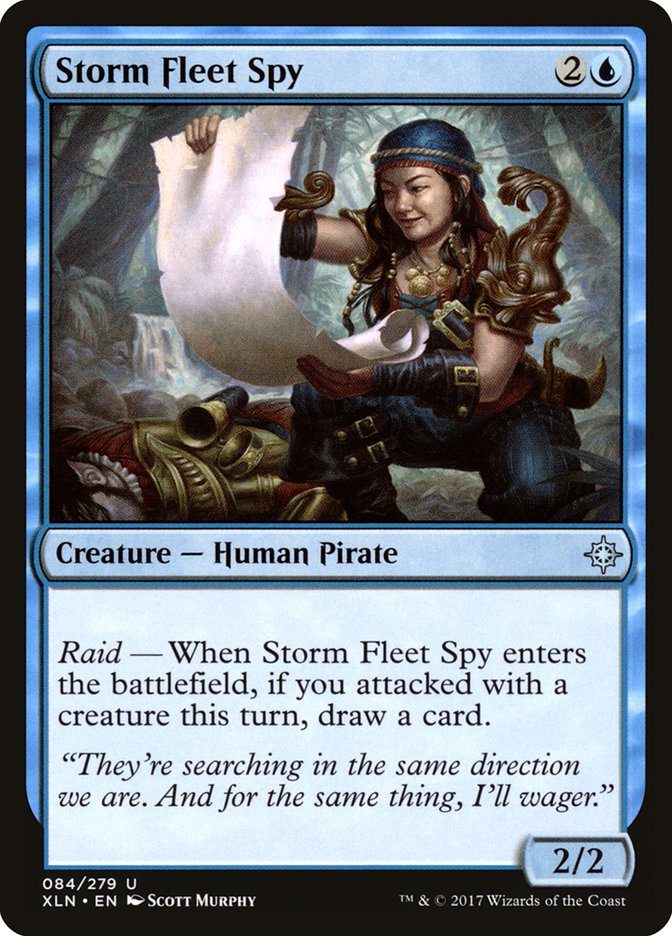 Storm Fleet Spy [Ixalan] (XLN 84)