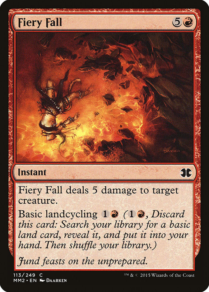 Fiery Fall [Modern Masters 2015] (MM2 113)