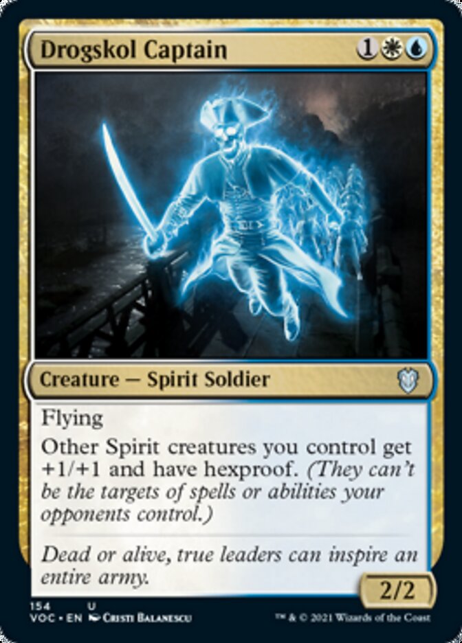 Drogskol Captain [Innistrad: Crimson Vow Commander] (VOC 154)