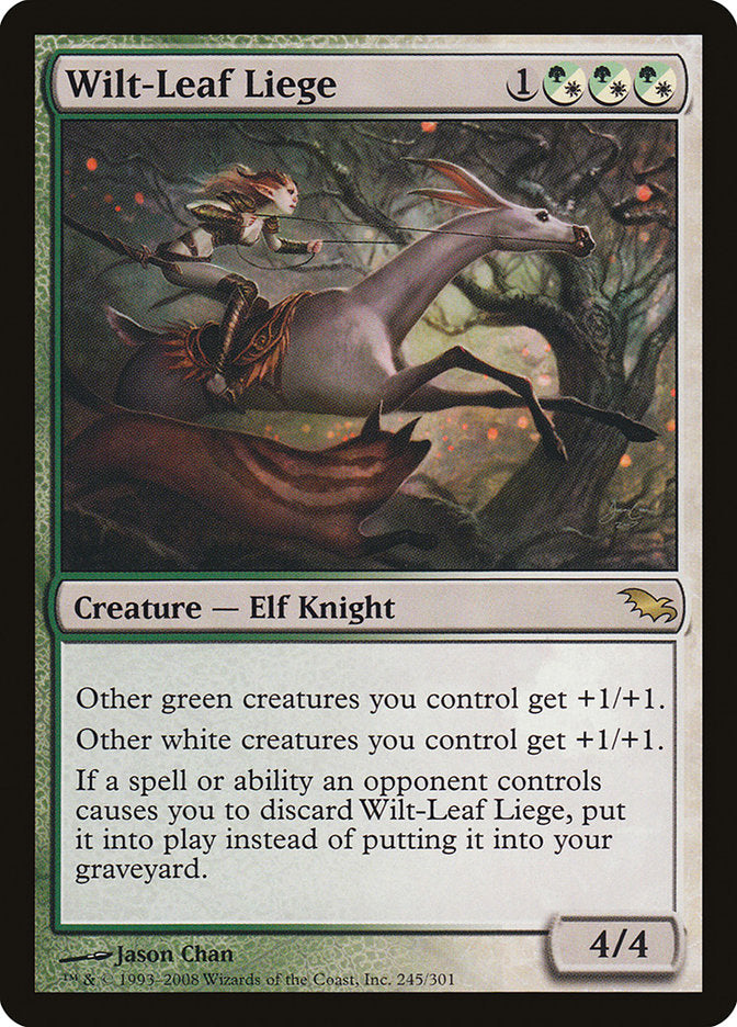 Wilt-Leaf Liege [Shadowmoor] (SHM 245)