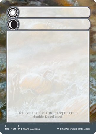 Helper Card (8/9) [Innistrad: Midnight Hunt Tokens] (TMID 8)