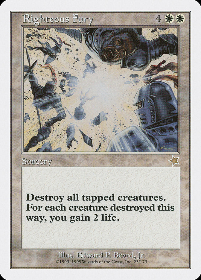 Righteous Fury [Starter 1999] (S99 23)