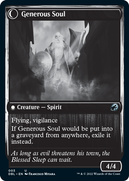 Beloved Beggar // Generous Soul [Innistrad: Double Feature] (DBL 3)
