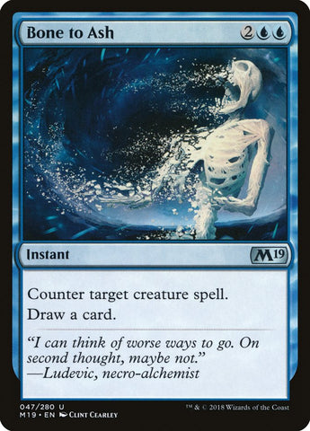 Bone to Ash [Core Set 2019] (M19 47)