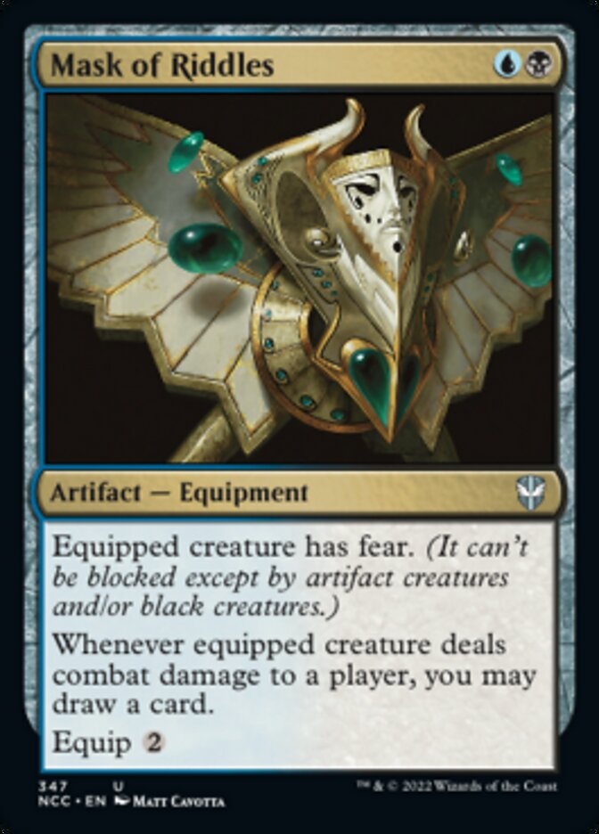 Mask of Riddles [Streets of New Capenna Commander] (NCC 347)