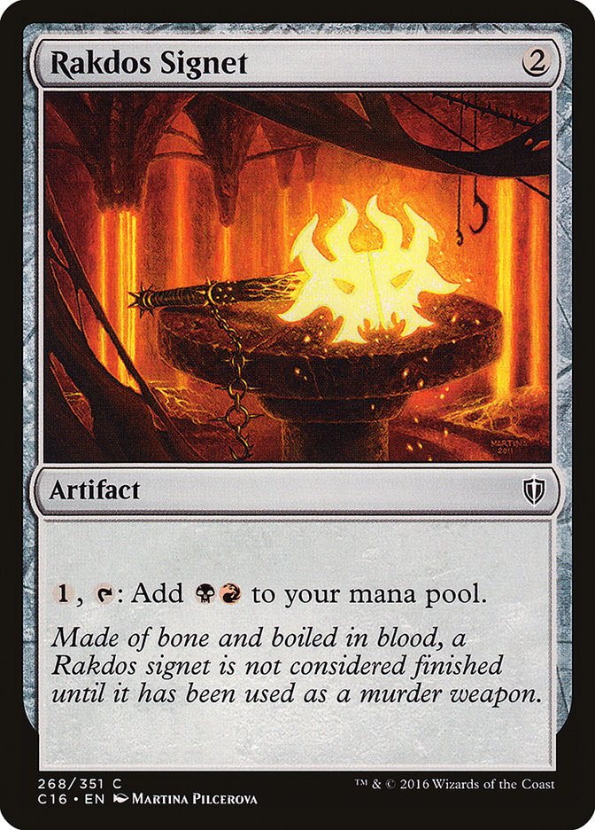 Rakdos Signet [Commander 2016] (C16 268)
