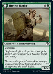 Tireless Hauler // Dire-Strain Brawler [Innistrad: Midnight Hunt] (MID 203)