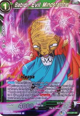 Babidi, Evil Mindsnatcher [BT11-071]