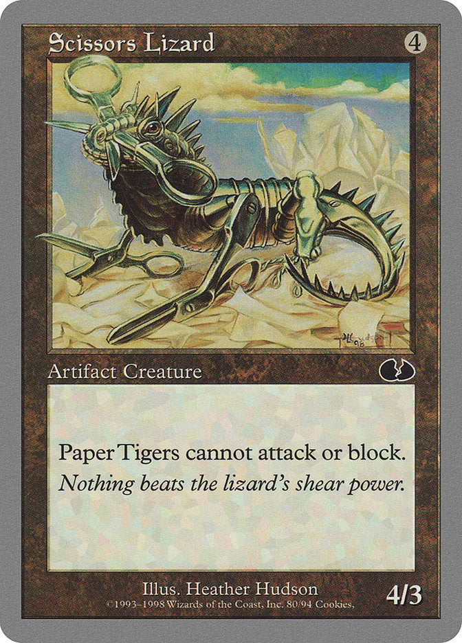 Scissors Lizard [Unglued] (UGL 80)