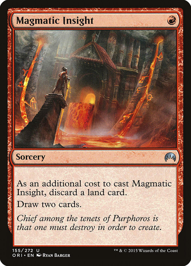 Magmatic Insight [Magic Origins] (ORI 155)