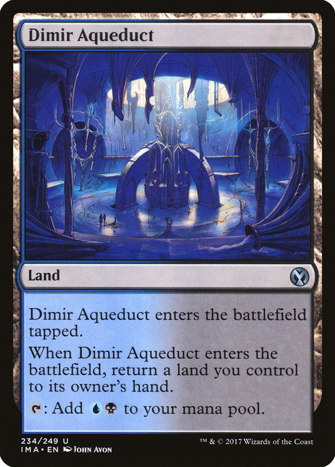 Dimir Aqueduct [Iconic Masters] (IMA 234)