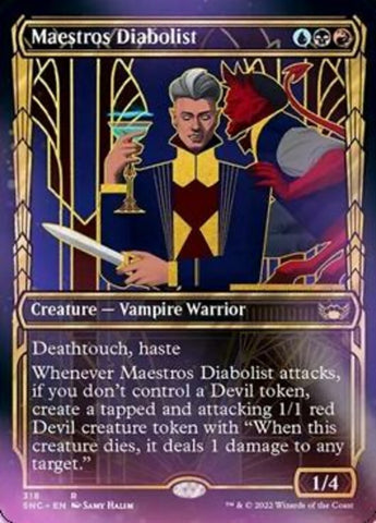 Maestros Diabolist (Showcase Golden Age) [Streets of New Capenna] (SNC 318)