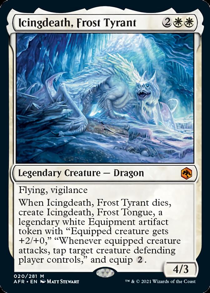 Icingdeath, Frost Tyrant [Dungeons & Dragons: Adventures in the Forgotten Realms] (AFR 20)