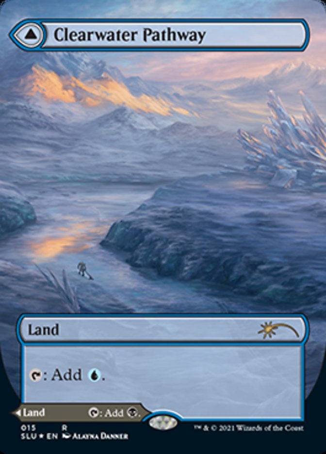 Clearwater Pathway // Murkwater Pathway [Secret Lair: Ultimate Edition 2] (SLU2 15)