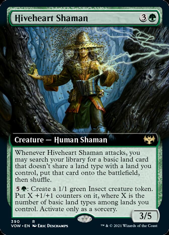 Hiveheart Shaman (Extended) [Innistrad: Crimson Vow] (VOW 390)