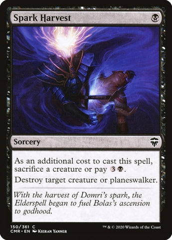 Spark Harvest [Commander Legends] (CMR 150)