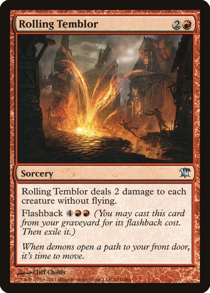 Rolling Temblor [Innistrad] (ISD 161)