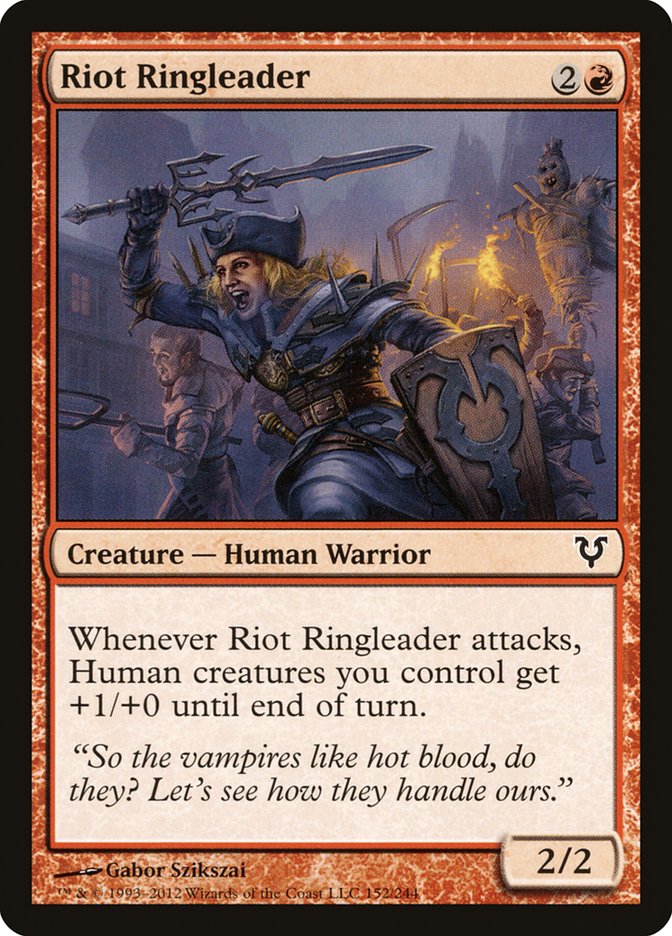 Riot Ringleader [Avacyn Restored] (AVR 152)