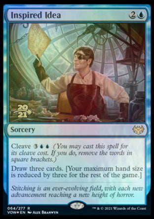 Inspired Idea [Innistrad: Crimson Vow Prerelease Promos] (PVOW 64)