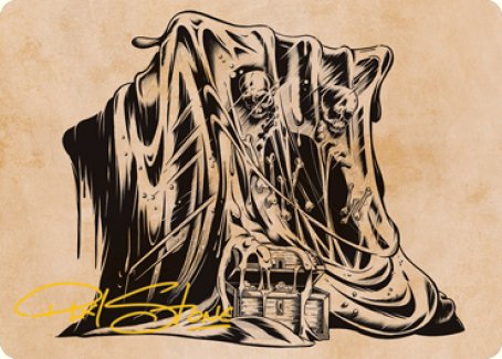 Gelatinous Cube (Showcase) Art Card (Gold-Stamped Signature) [Dungeons & Dragons: Adventures in the Forgotten Realms Art Series] (AAFR 71)