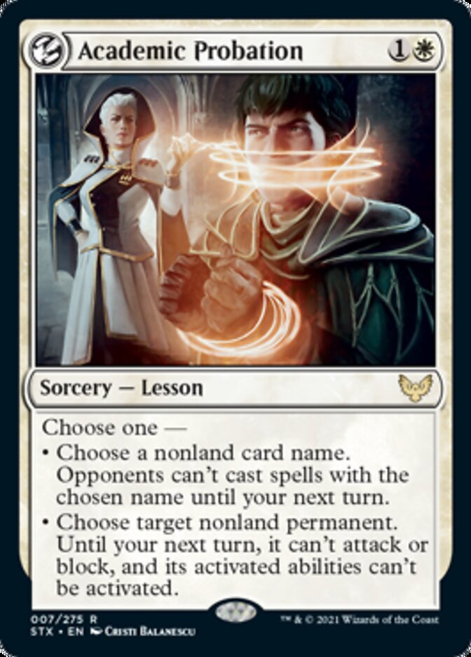 Academic Probation [Strixhaven: School of Mages] (STA 7)
