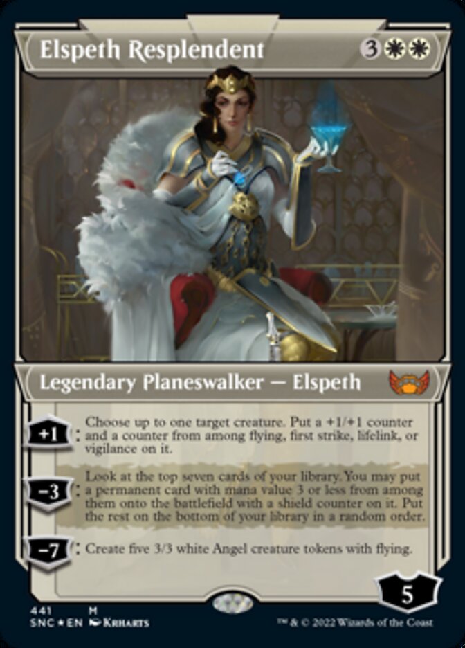 Elspeth Resplendent (Showcase Art Deco Foil Etched) (SNC 441)