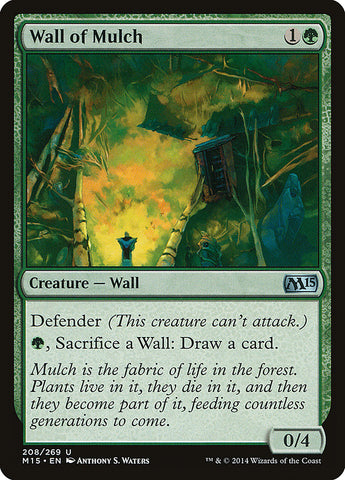 Wall of Mulch [Magic 2015] (M15 208)