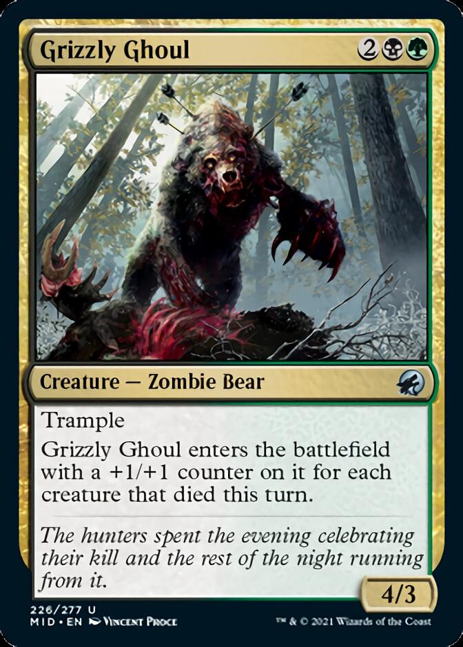 Grizzly Ghoul [Innistrad: Midnight Hunt] (MID 226)