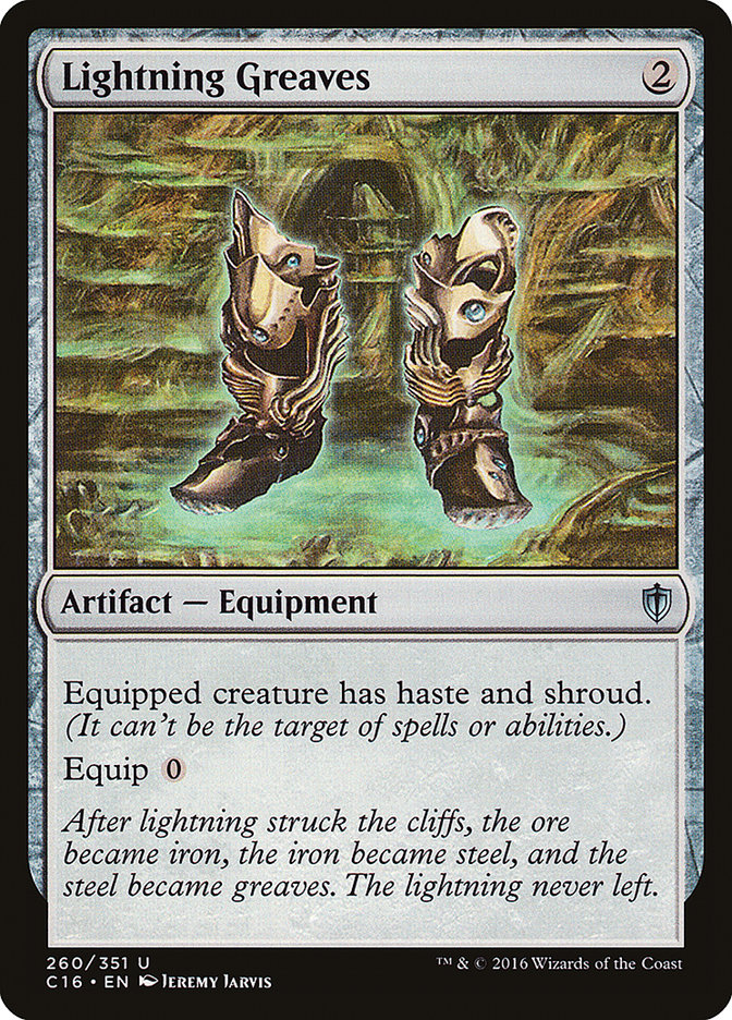 Lightning Greaves [Commander 2016] (C16 260)