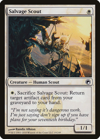 Salvage Scout [Scars of Mirrodin] (SOM 19)