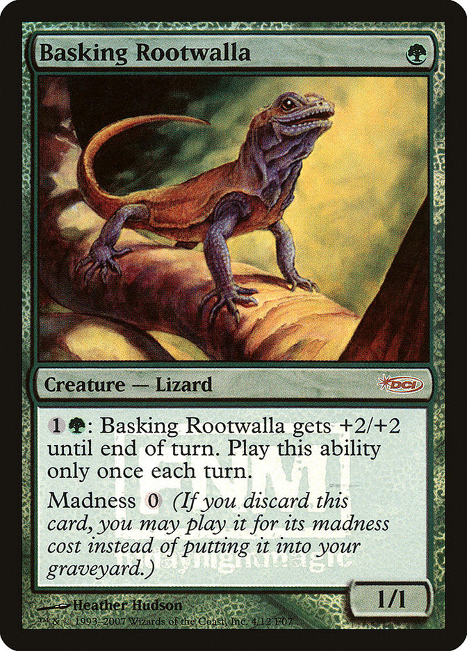 Basking Rootwalla [Friday Night Magic 2007] (F07 4)
