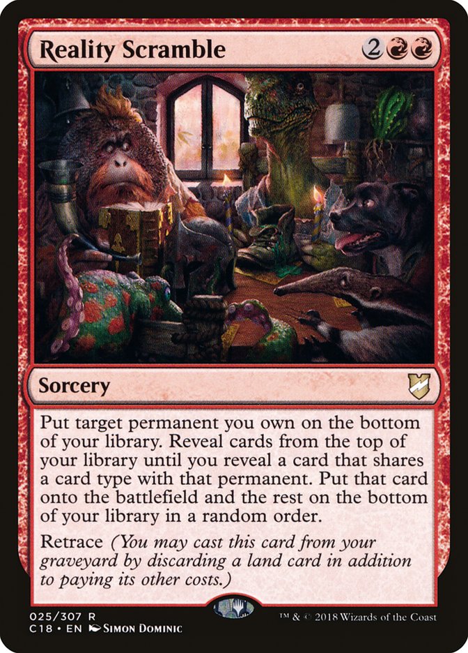 Reality Scramble [Commander 2018] (C18 25)