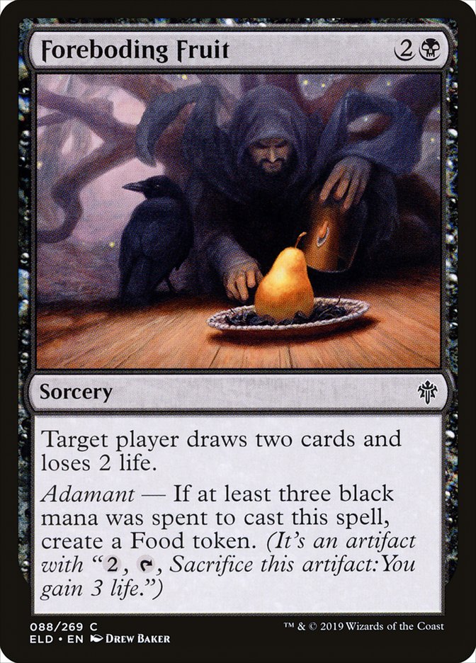 Foreboding Fruit [Throne of Eldraine] (ELD 88)
