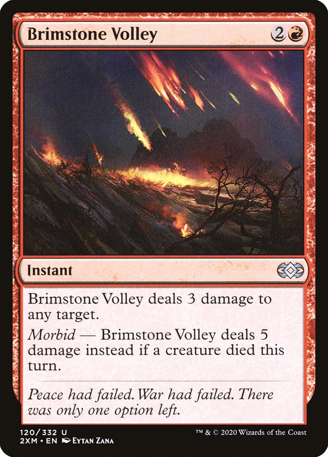 Brimstone Volley [Double Masters] (2XM 120)