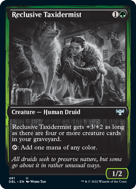 Reclusive Taxidermist [Innistrad: Double Feature] (DBL 481)