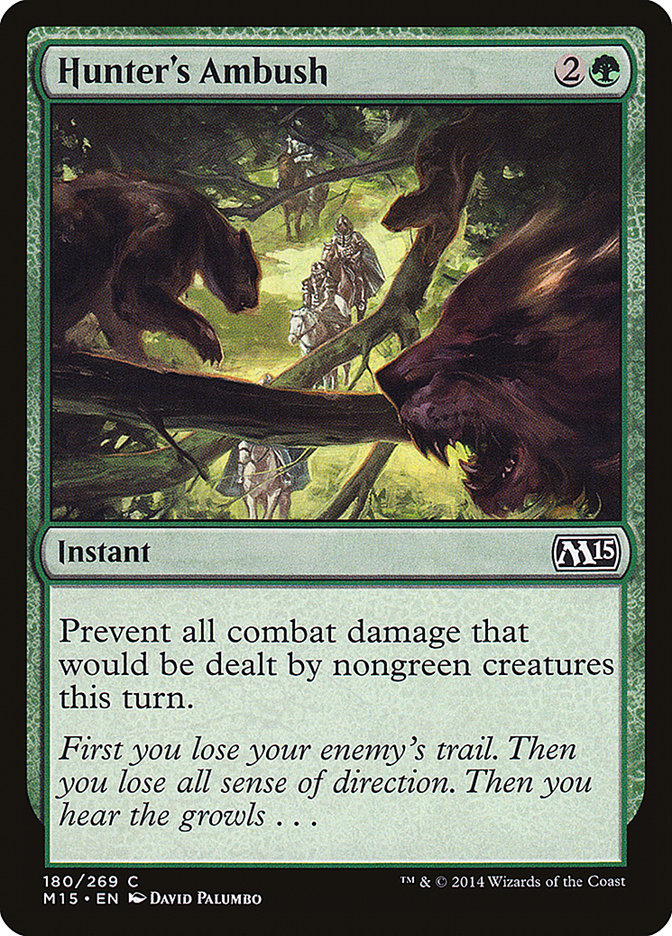 Hunter's Ambush [Magic 2015] (M15 180)