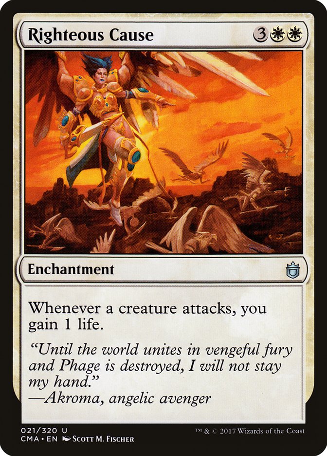Righteous Cause [Commander Anthology] (CMA 21)