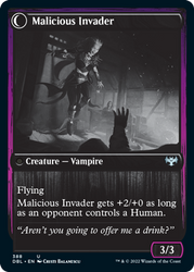 Innocent Traveler // Malicious Invader [Innistrad: Double Feature] (DBL 388)