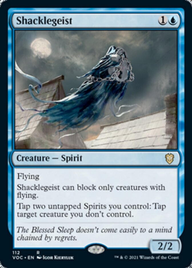 Shacklegeist [Innistrad: Crimson Vow Commander] (VOC 112)