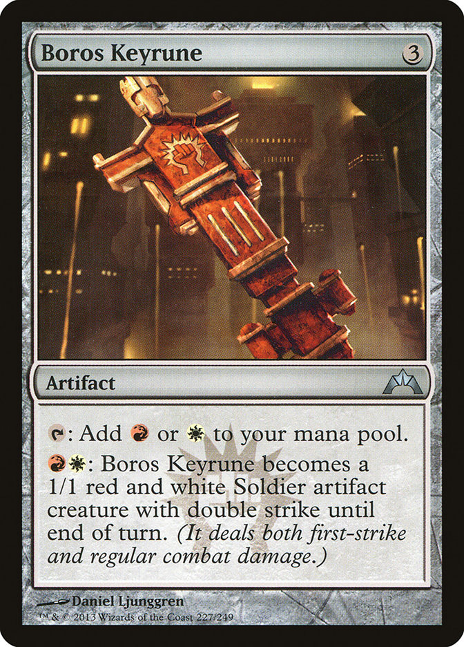Boros Keyrune [Gatecrash] (GTC 227)