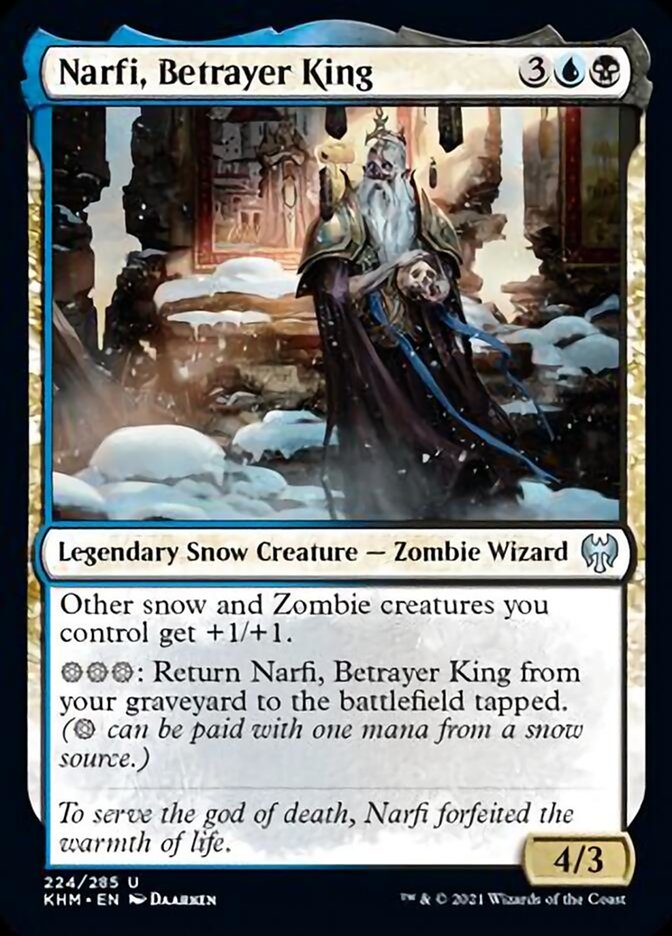 Narfi, Betrayer King [Kaldheim] (KHM 224)