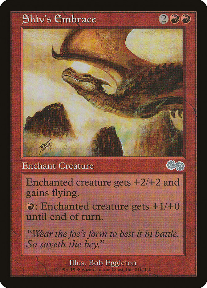 Shiv's Embrace [Urza's Saga] (USG 216)