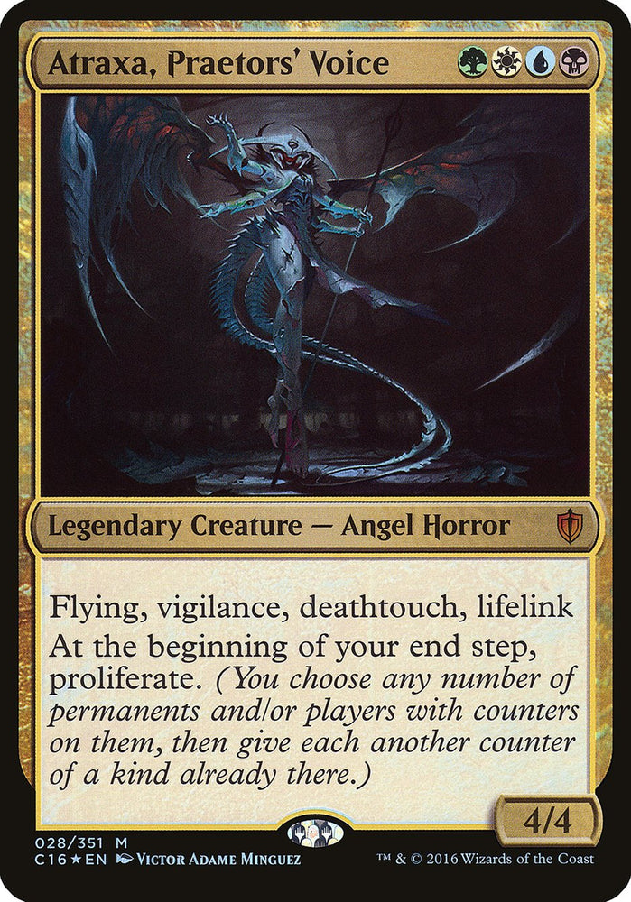 Atraxa, Praetors' Voice (Commander 2016) [Commander 2016 Oversized] (OC16 28)
