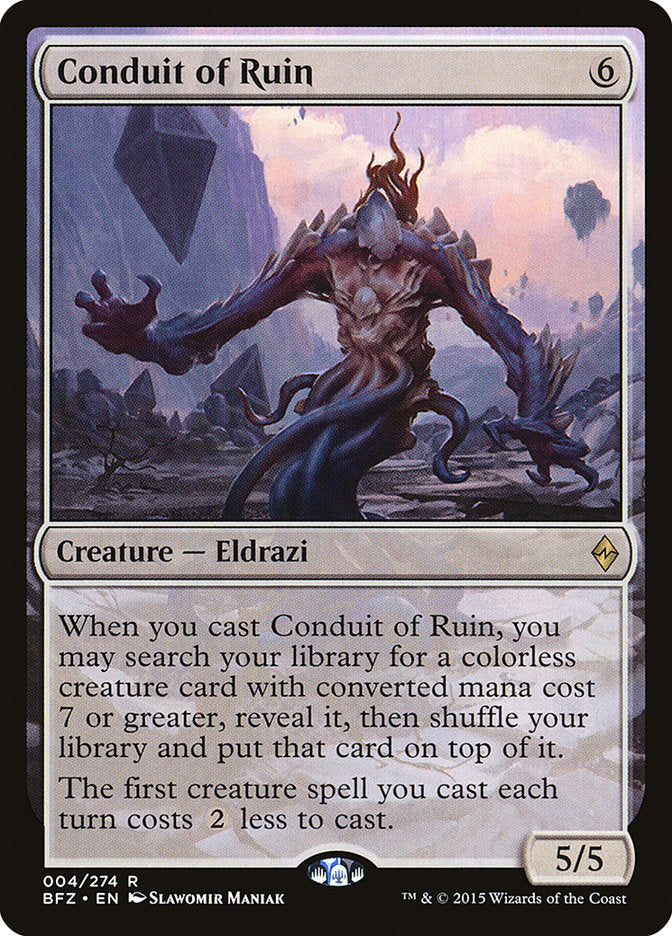 Conduit of Ruin [Battle for Zendikar] (BFZ 4)