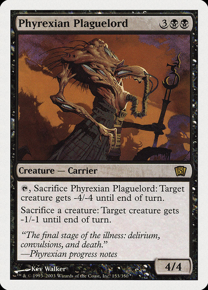 Phyrexian Plaguelord [Eighth Edition] (8ED 153)