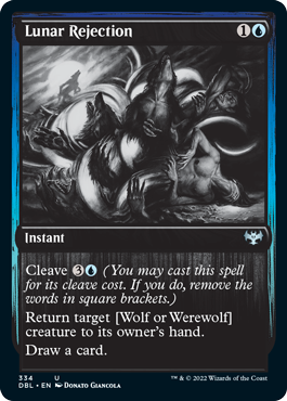Lunar Rejection [Innistrad: Double Feature] (DBL 334)